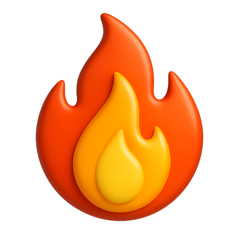 Flame icon